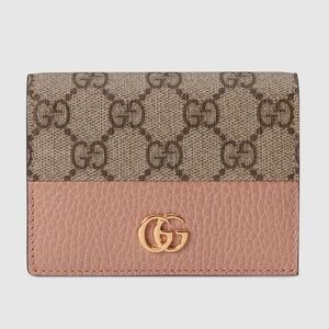Gucci GG Marmont Wallet Dusty Pink